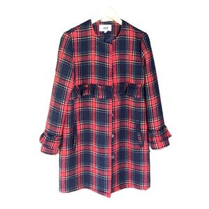 Plaid Topper Jacket - NWOT